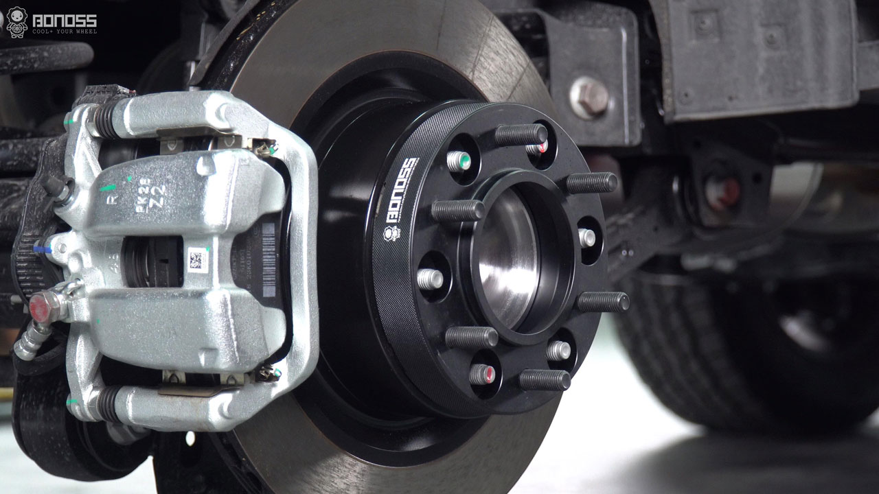 What Size Are Stock Toyota Tacoma Wheel Spacers BONOSS Forged Active Cooling Hubcentric Aluminum Alloy Rim Spacers CHZ