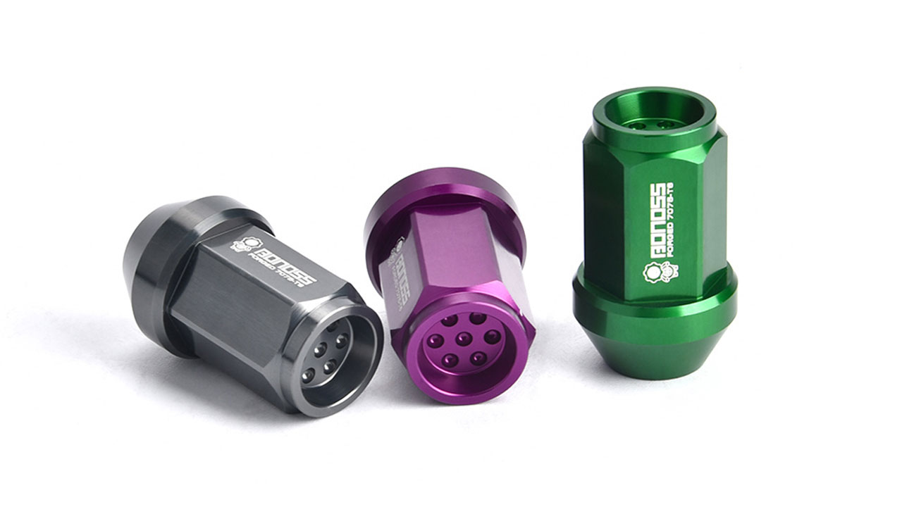 What Size Are the Lug Nuts on A S550 Mustang BONOSS Forged 7075-T6 Aluminum Alloy Rim Lug Nuts Good or Bad CHZ