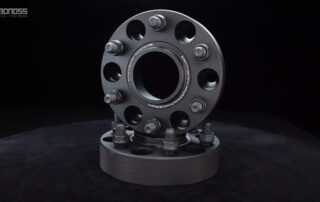 What Size Rim Spacers Are on A GMC Yukon BONOSS Forged Active Cooling Hubcentric 6x139.7 Spacers Before and After CHZ