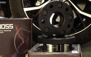 What Size Tire Spacers Does A Hyundai Santa Fe Have BONOSS Forged Active Cooling 5 Lug Aluminum Alloy Rim Spacers Before and After CHZ