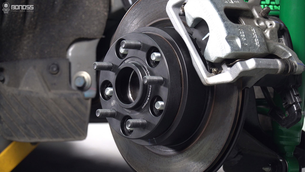 Can You Change 5x100 to 5x114.3 with a WRX Adapter BONOSS Forged Active Cooling Hubcentric Aluminum Alloy Rim Spacers CHZ (6)