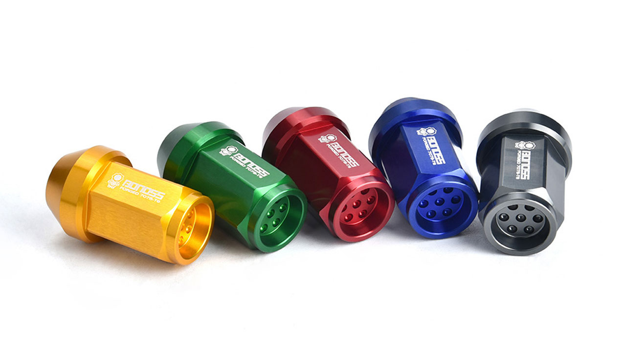 What Size Are the Lug Nuts on a WRX BONOSS Forged Aluminum 7075-T6 Alloy Aftermarket Wheel Nuts CHZ