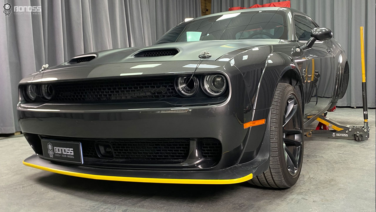 What Size Rim Spacers Are on A Hellcat BONOSS Forged Active Cooling Hubcentric Aluminum Alloy Rim Spacers CHZ