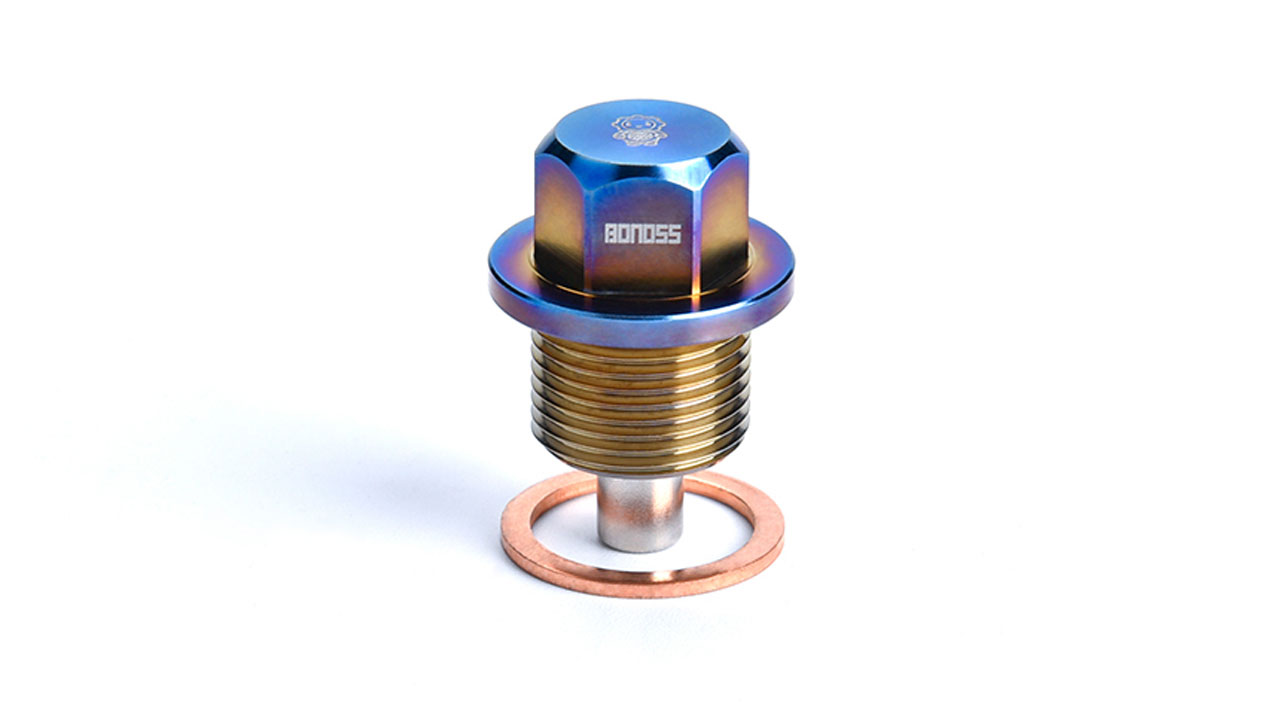 What Size is the Oil Drain Plug on a RAM 1500 BONOSS Forged Titanium Magnetic Oil Drain Plug Kit (5)