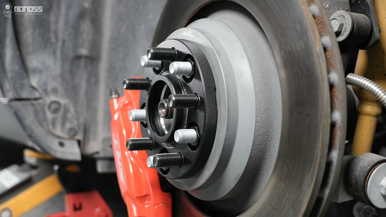 What is the Hellcat Spacer Lug Pattern BONOSS Forged Active Cooling Hubcentric Aluminum Alloy Rim Spacers CHZ