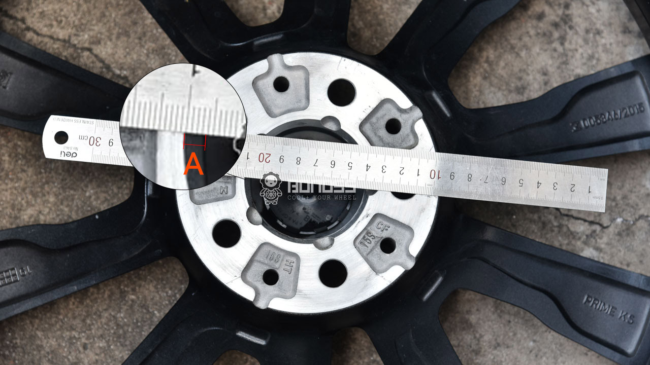 BONOSS How to Measure the Wheel Hub Height and Wheel Bevel CHZ (2)