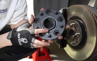 What Size Are the Stock Wheel Spacers on a Lexus GS350 BONOSS Forged Active Cooling Hubcentric Aluminum Alloy Offset Rim Spacers CHZ (1)