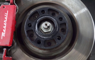 What Size Tyre Spacers are on a Maserati GranTurismo BONOSS Forged Lightweight Plus Hub Centric Spacers Before and After