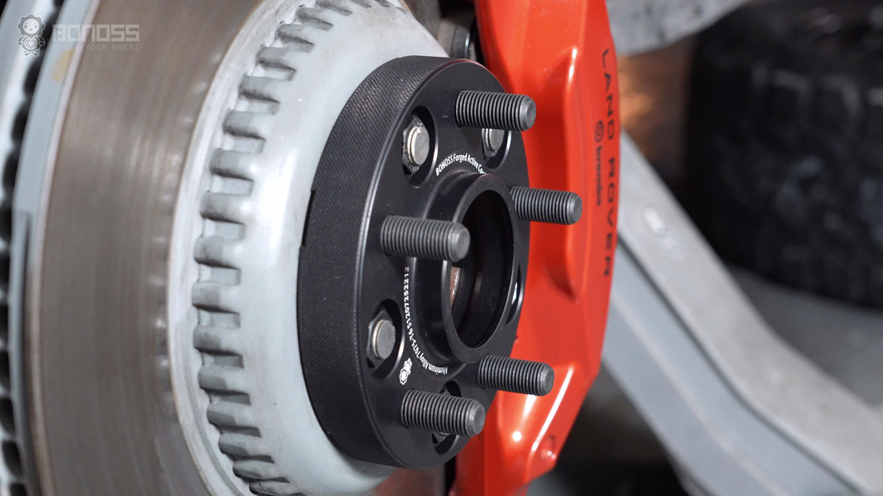 What Stud Pattern is a Land Rover Defender Spacer BONOSS Forged Active Cooling Hubcentric Aluminum Alloy Offset Wheel Spacers CHZ (2)