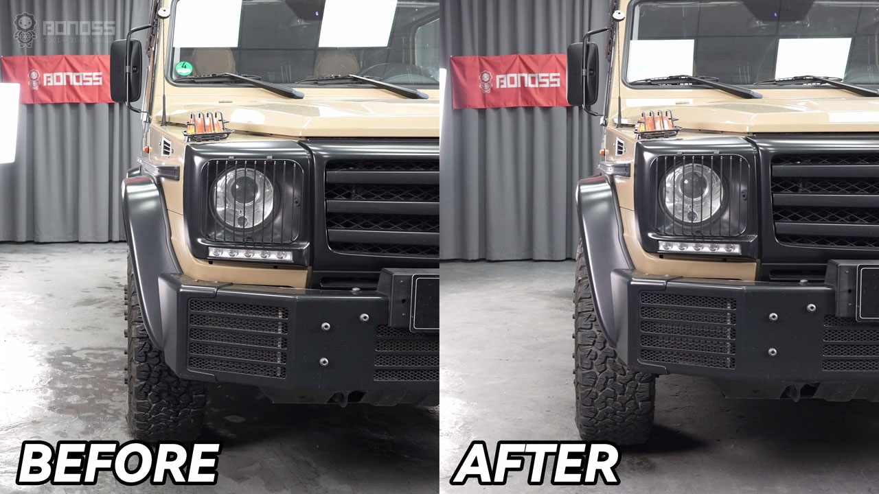 Are Mercedes-Benz G-Class Wheel Spacers Safe for Highway BONOSS Forged Lightweight Plus Hubcentric Tire Spacers Before and After (1)