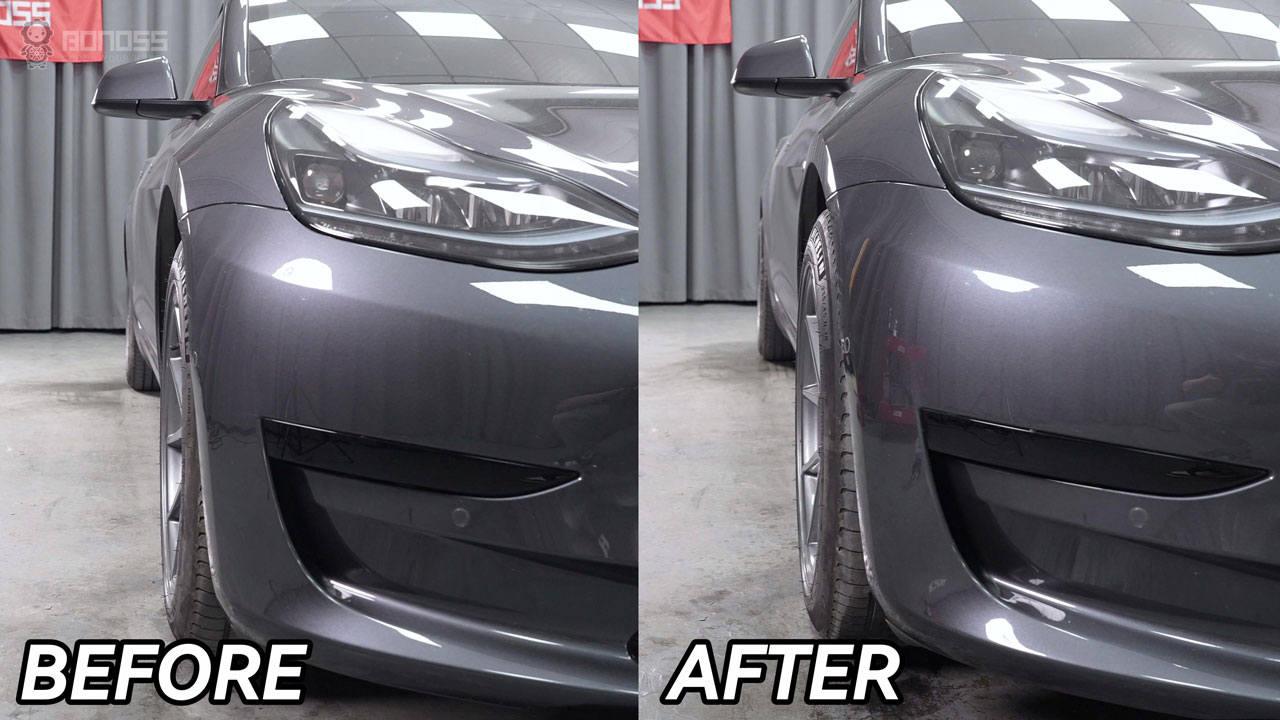 Do 2025 Tesla Model 3 Wheel Spacers Affect Aerodynamics BONOSS Forged Active Cooling Aluminum Hubcentric Spacers Before and After CHZ (1)