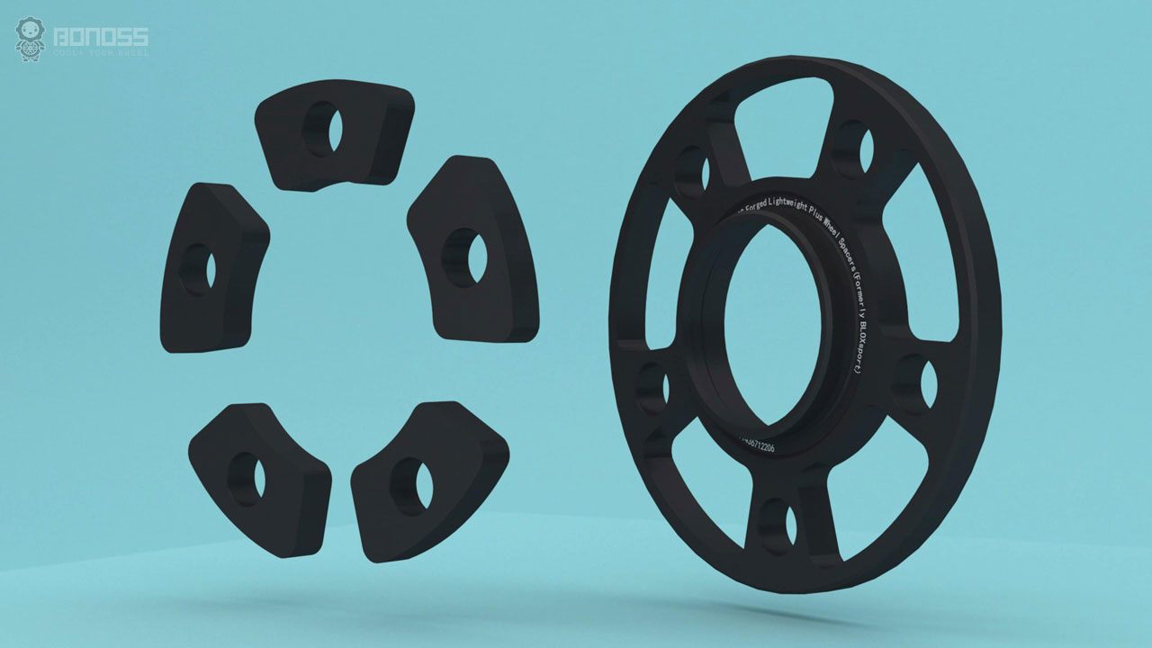 The Best Audi A6 Wheel Spacers Fitting Charts and Wheel Fitment Guide 2025 BONOSS Forged Lightweight Plus Hub Centric Spacers Before and After CHZ (6)