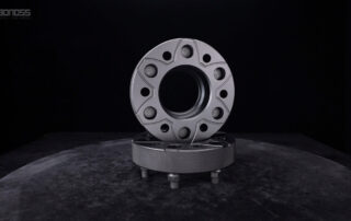 What Size Are the Tesla Cybertruck Wheel Spacers BONOSS Forged Active Cooling 6 Lug Spacers Before and After CHZ (1)