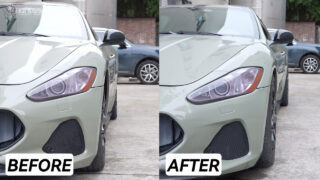 What is the Offset on Maserati GranTurismo Wheel Spacers BONOSS Forged Active Cooling Aluminum Alloy Rim Spacers Before and After CHZ (2)