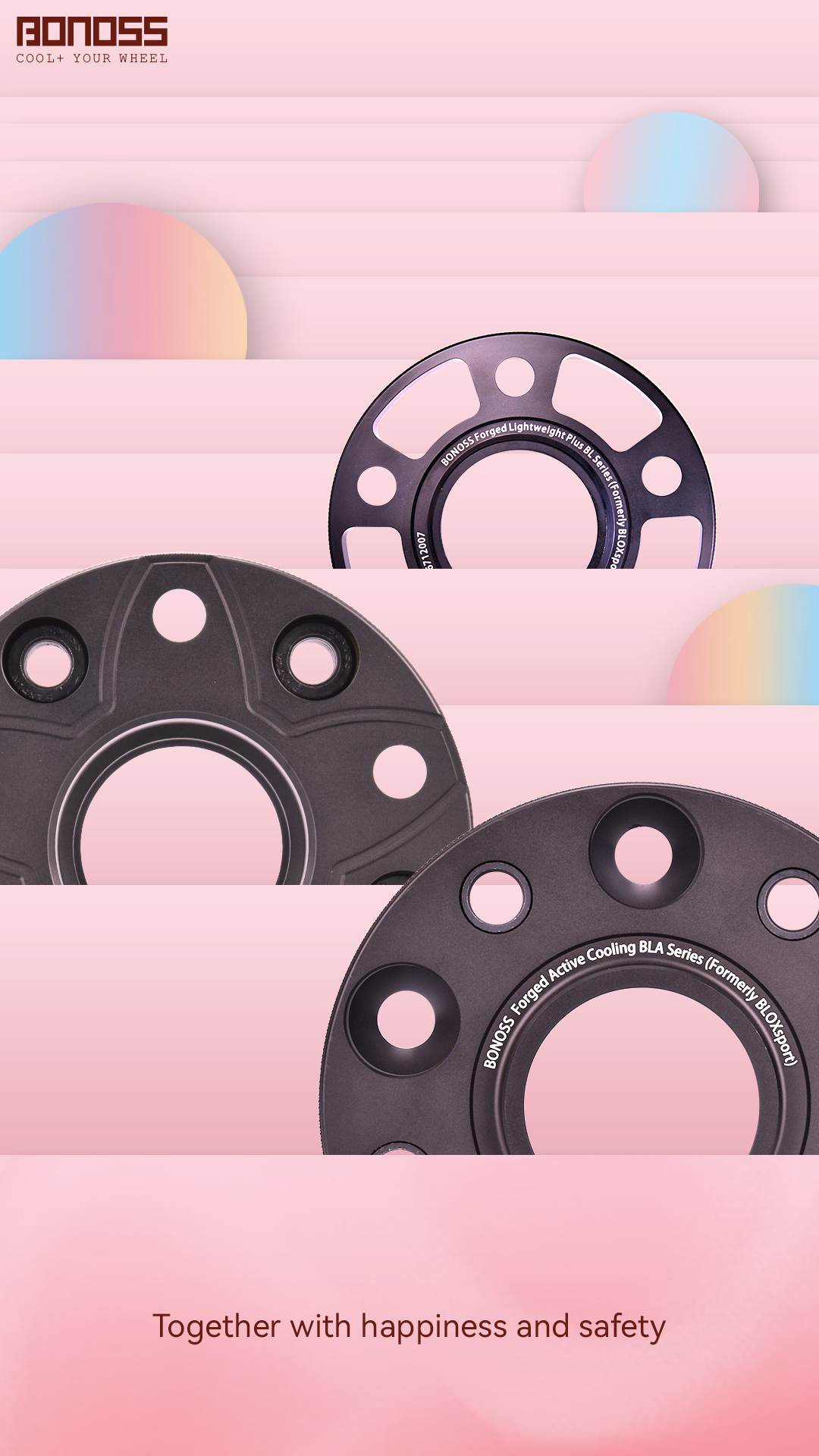 Will Wheel Bearing Studs Too Long for Toyota Spacer BONOSS Forged Active Cooling Hubcentric Aluminum Alloy Rim Spacers CHZ