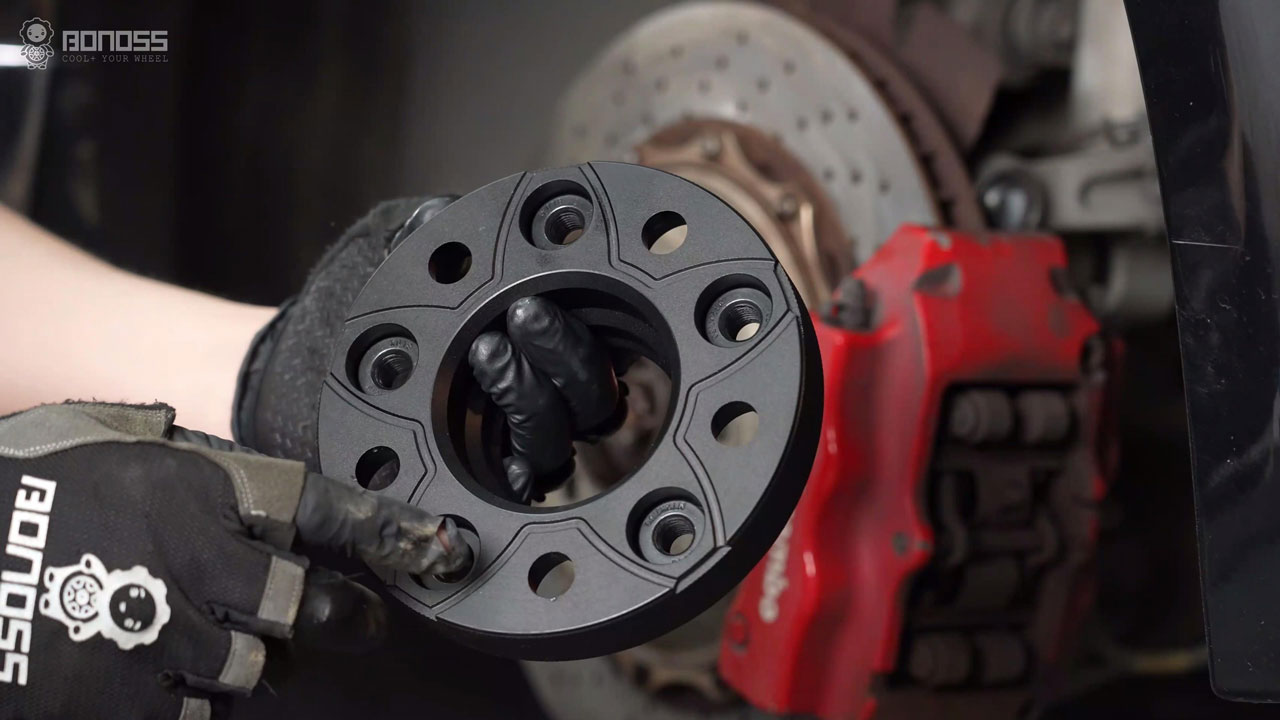 The 2023-2025 Lexus IS Spacer Size IS300350500 F-Sport Wheel Fitment Guide BONOSS Forged Lightweight Plus Hub Centric Spacers Before and After CHZ (5)