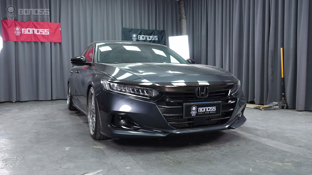 The Best 1976-2025 Honda Accord Wheel Spacer Bolt Pattern Hub Bore Lug Size Guide BONOSS Forged Active Cooling Hubcentric 5 Lug Spacers Before and After CHZ (3)