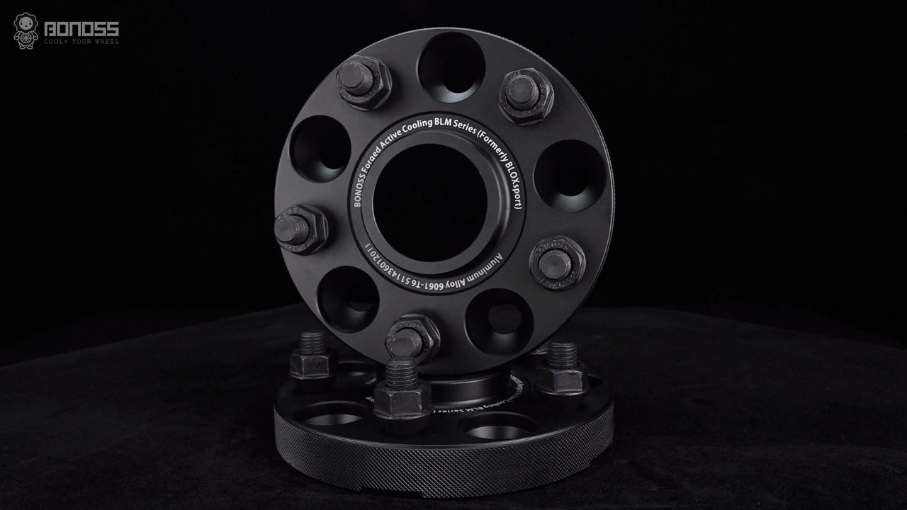 The Latest 2024-2025 Xiaomi SU7 Wheel Spacer Size Flush Wheel Fitment Guide BONOSS Forged Active Cooling Aluminum Hubcentric Spacers Before and After CHZ (3)