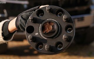 What Are 1 Inch Spacers Torque Specs BONOSS Forged Active Cooling Adapters Hubcentric Spacers Before and After Example CHZ (2)