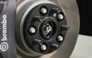 What Size Wheel Spacers on ATV Are Best BONOSS Forged Active Cooling Adapters Hubcentric Spacers Before and After Example CHZ (2)