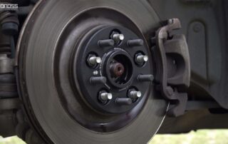 2025 Best Golf Cart Wheel Spacers Size Guide (1 to 3) Review BONOSS Forged Active Cooling Adapters Hubcentric Spacers Before and After Example CHZ (2)