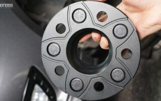 Best Ford Transit Custom Wheel Adapters For Sale - 2025 Review BONOSS Forged Active Cooling Adapters Hubcentric Spacers Before and After Example CHZ (3)