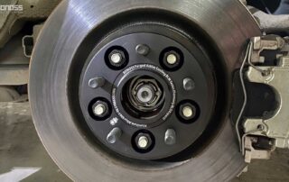 Fast Delivery Custom Wheel Adapters OEM Brand BONOSS Forged Active Cooling Adapters Hubcentric Spacers Before and After Example CHZ (3)