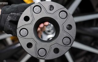 Good Wheel Spacers for 2025 Subaru WRX Bolt Pattern, Offset, Pro Tips BONOSS Forged Active Cooling Adapters Hubcentric Spacers Before and After Example CHZ (2)