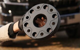 The Best Ram 2500 2 Inch Spacers (2027) Bolt Patterns (Top Brands) BONOSS Forged Active Cooling Adapters Hubcentric Spacers Before and After Example CHZ (1)