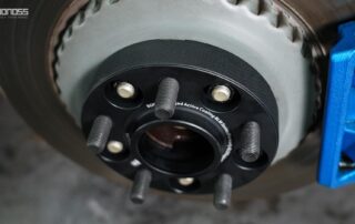 Defender Wheel Spacers Size Chart 20mm to 50mm Fitment Tips BONOSS Forged Active Cooling Adapters Hubcentric Spacers Before and After Example CHZ (2)