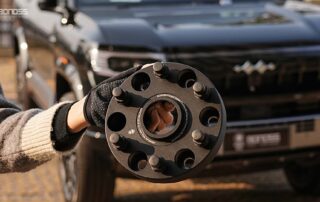 Good Wheel Spacers for BYD Leopard 8 2025 Complete Guide BONOSS Forged Active Cooling Adapters Hubcentric Spacers Before and After Example CHZ (2)