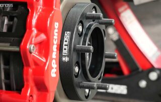 1 vs 2 Ford Ranger Wheel Spacers 6x5.5 Best Size Fitment BONOSS Forged Active Cooling Adapters Hubcentric Spacers Pros Before and After Example CHZ (1)