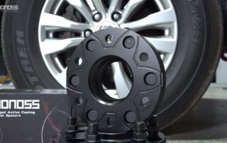 Best 2025 Nissan Titan Wheel Spacers 6 Lug Sizes Chart BONOSS Forged Active Cooling Adapters Hubcentric Spacers Pros Before and After Example CHZ (1)