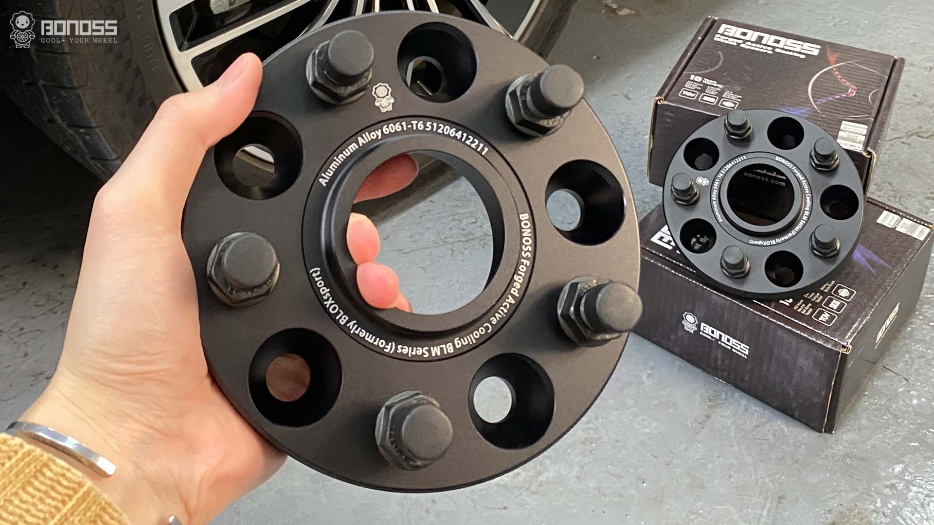 The Truth About Jeep Grand Cherokee Wheel Spacers - 2025 Pro Tips BONOSS Forged Active Cooling Adapters Hubcentric Spacers Pros Before and After Example (1)