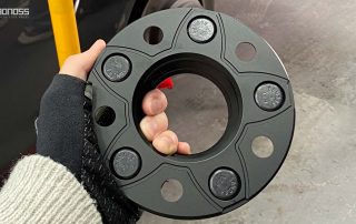 Best Dodge Charger Wheel Spacers Size & Torque Chart BONOSS Forged Active Cooling Adapters Hubcentric Spacers Pros Before and After Example CHZ (3)