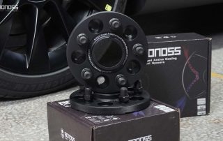 Top Pick 5x114 3 Spacers 15mm vs 20mm Reviews BONOSS Forged Active Cooling Adapters Hubcentric Spacers Pros Before and After Example CHZ (3)