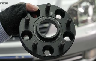 Ultimate 5x114 3 Spacers 20mm Spacers Torque Review BONOSS Forged Active Cooling Adapters Hubcentric Spacers Pros Before and After Example CHZ (3)