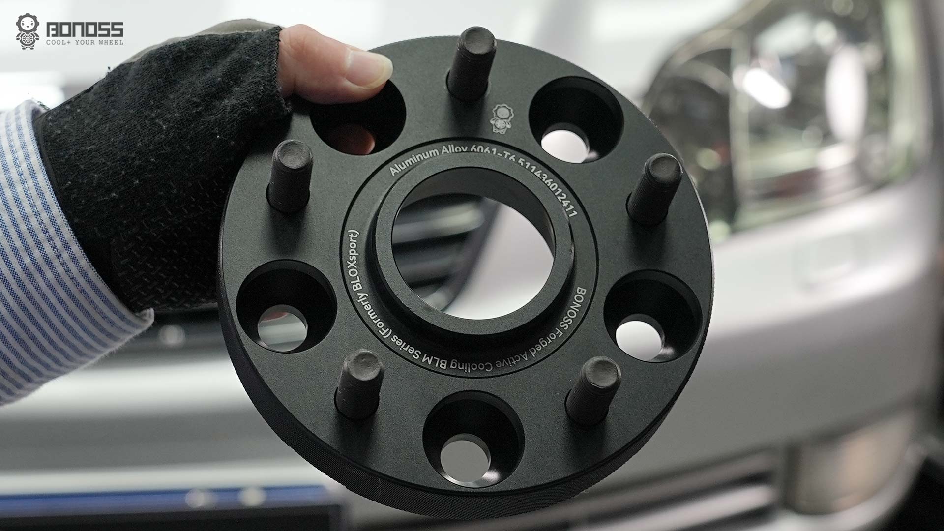 Ultimate 5x114 3 Spacers 20mm Spacers Torque Review BONOSS Forged Active Cooling Adapters Hubcentric Spacers Pros Before and After Example CHZ (3)