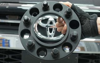 2025 Best 4Runner Wheel Spacers Guide Safe Sizes & Pro Tips BONOSS Forged Active Cooling Adapters Hubcentric Spacers Pros Before and After Example CHZ (3)