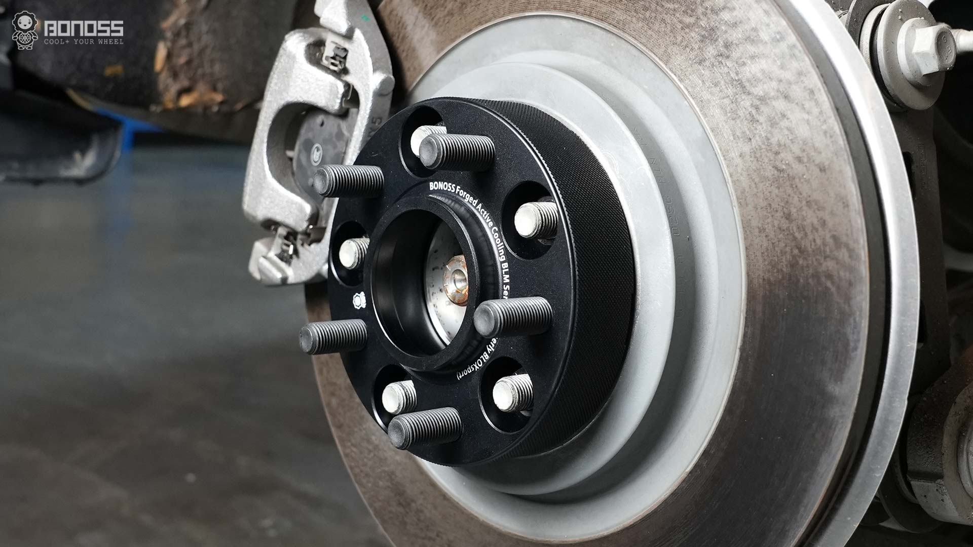 2025 Top-rated Explorer ST Wheel Spacers Review BONOSS Forged Active Cooling Adapters Hubcentric Spacers Pros Before and After Example CHZ (2)
