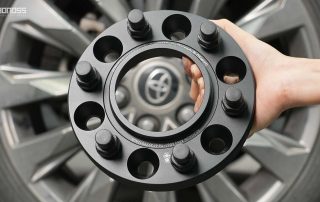 Best 2 Inch Wheel Spacers Toyota Tacoma Torque Specs - 2025 Update BONOSS Forged Active Cooling Adapters Hubcentric Spacers Pros Before and After Example CHZ (1)