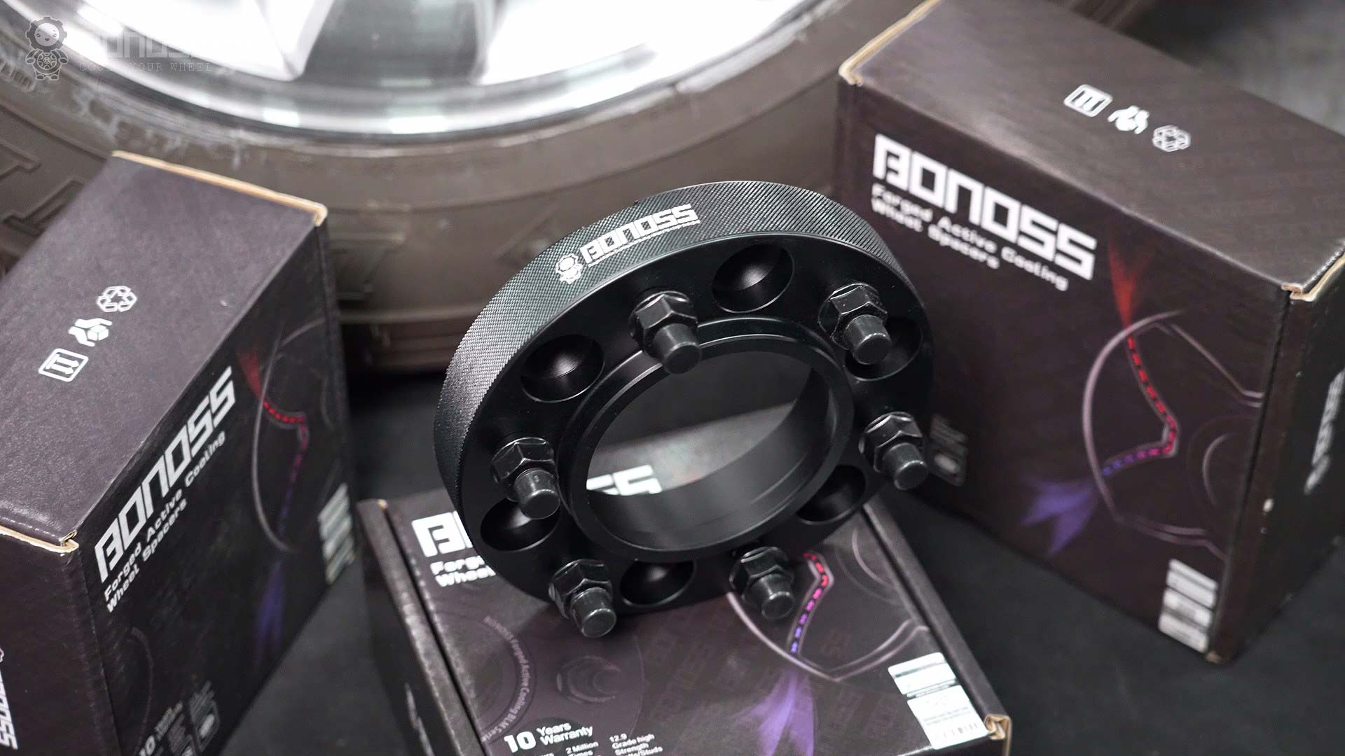 Best 2017 Toyota Tacoma Wheel Spacers for Mudding & Trails BONOSS Forged Active Cooling Adapters Hubcentric Spacers Pros Before and After Example CHZ (3)