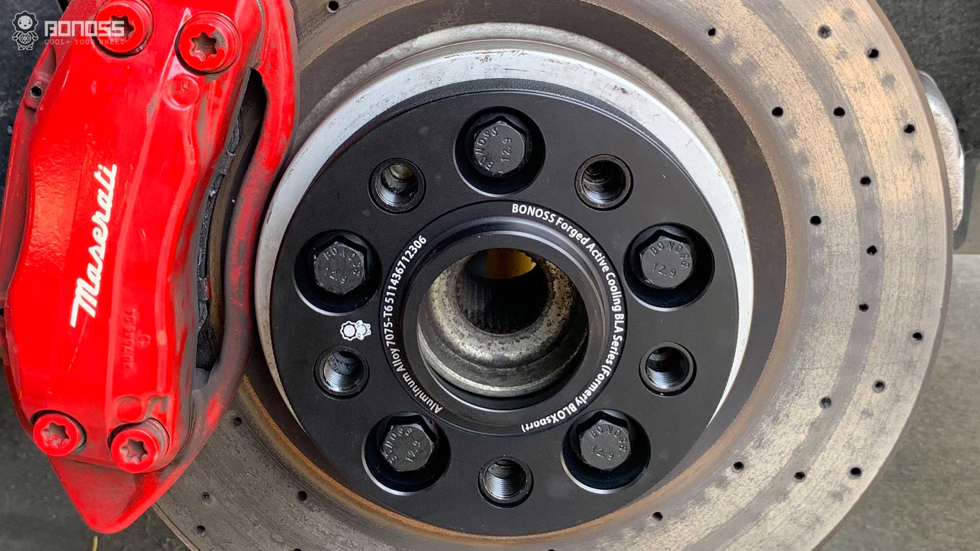 Best Maserati Granturismo Wheel Spacers Size Guide (2025 Update) BONOSS Forged Active Cooling Adapters Hubcentric Spacers Pros Before and After Example CHZ (1)
