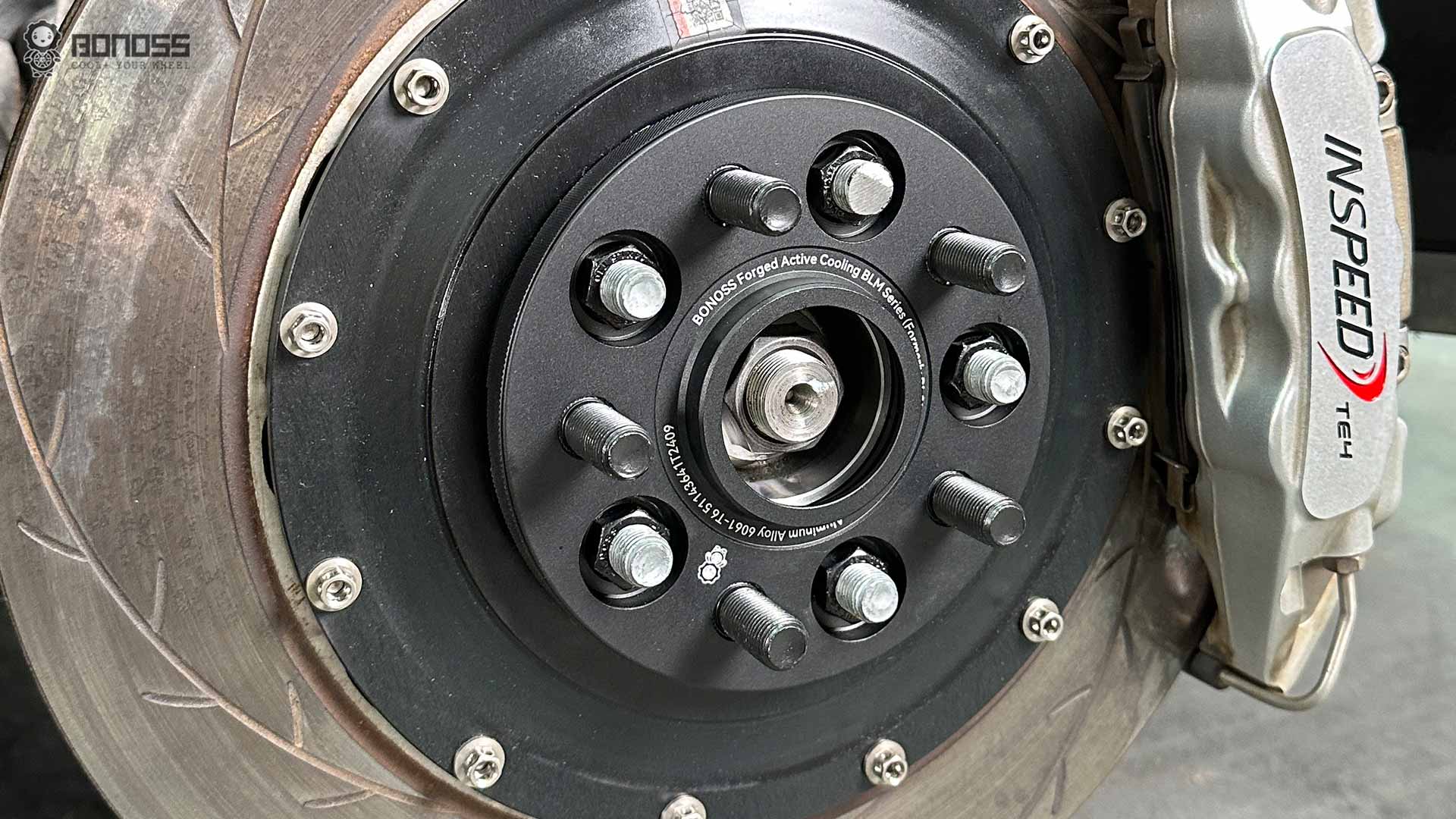 C5 Corvette Hub Centric Wheel Spacers Bolt Pattern, Offset, Pro Tips BONOSS Forged Active Cooling Adapters Hubcentric Spacers Pros Before and After Example CHZ (2)