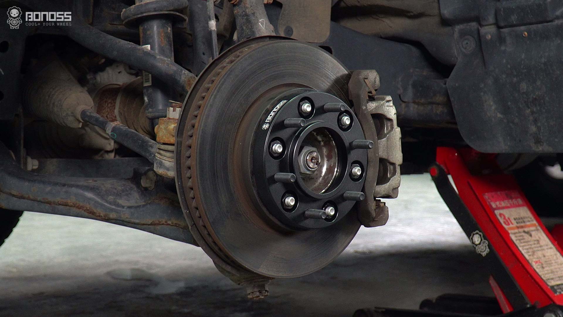 Complete 1.5 Wheel Spacers F150 Off-Roader Top Picks BONOSS Forged Active Cooling Adapters Hubcentric Spacers Pros Before and After Example CHZ (2)