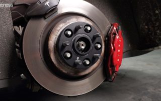 Top 5 Pick Tesla Model S Spacers Sizes 2025 Updates BONOSS Forged Active Cooling Adapters Hubcentric Spacers Pros Before and After Example CHZ (3)