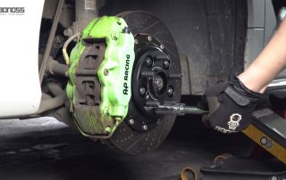 Ultimate FK8 Wheel Spacers Sizes & Offset Chart BONOSS Forged Active Cooling Adapters Hubcentric Spacers Pros Before and After Example CHZ (2)