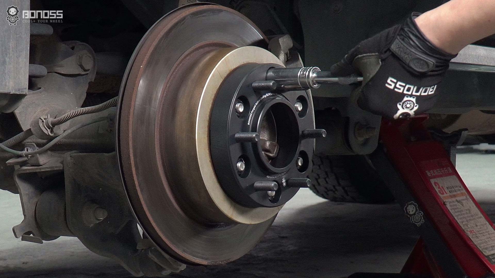 What Size Raptor Wheel Spacers Are Best BONOSS Forged Active Cooling Adapters Hubcentric Spacers Pros Before and After Example CHZ (1)