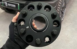 2022 Ford Bronco Wheel Spacers Guide Choosing the Perfect Size BONOSS Forged Active Cooling Adapters Hubcentric Spacers Pros Before and After Example CHZ (1)