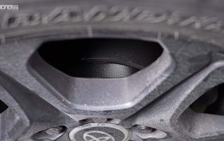 2025 Top Pick Toyota Tacoma 1 Inch Wheel Spacers Safe Offset BONOSS Forged Active Cooling Adapters Hubcentric Spacers Pros Before and After Example CHZ (1)